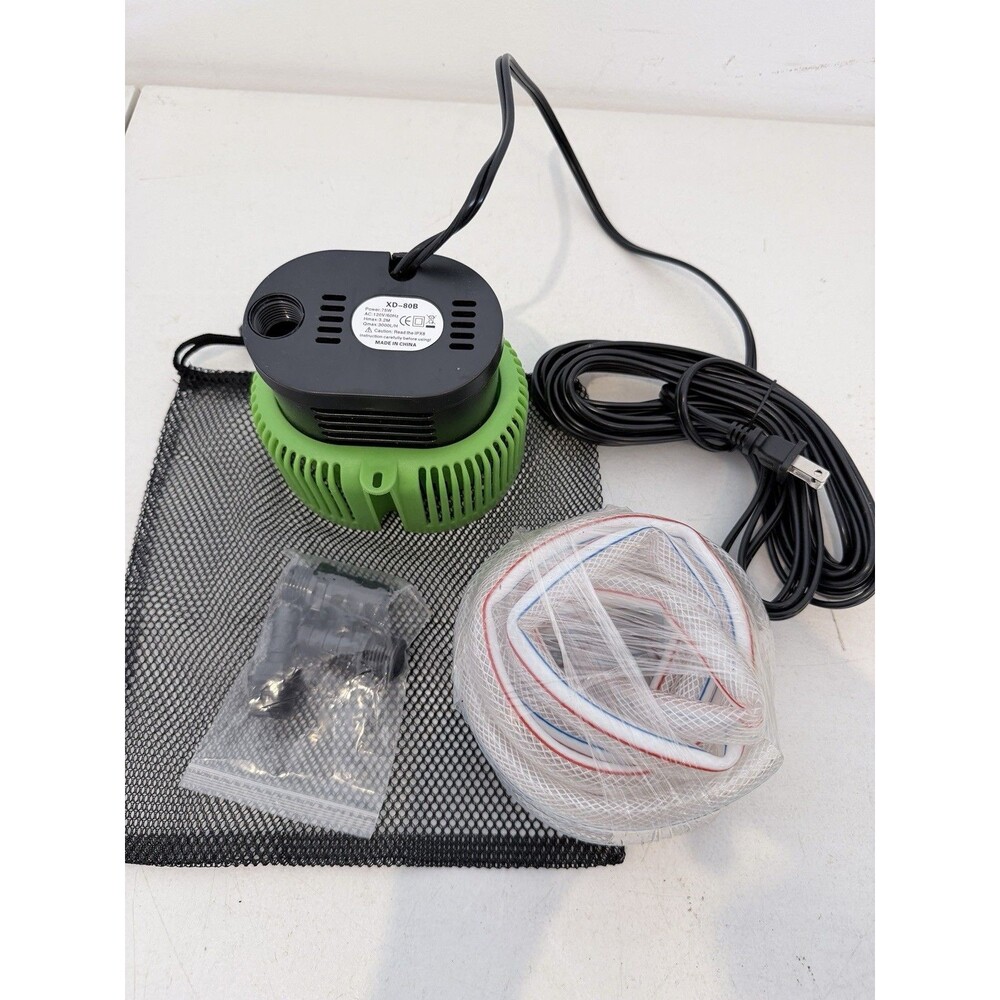 Pool Cover Pump 850 GPH Submersible with 25ft Cord for Above Ground.NEW OPEN BOX